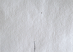 A gif-file displaying the drawing of an orange flower ending in the picture of a deer in blue tunnel by Marianne Casmose
